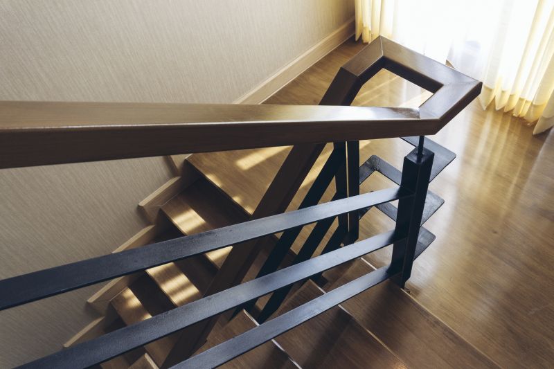 Modern Wood Railing