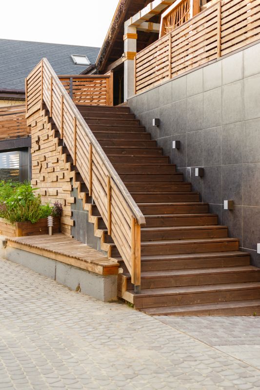 Wood Stairs Repair in Conroe, TX